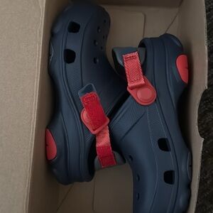 CROCS Kids Navy and Red